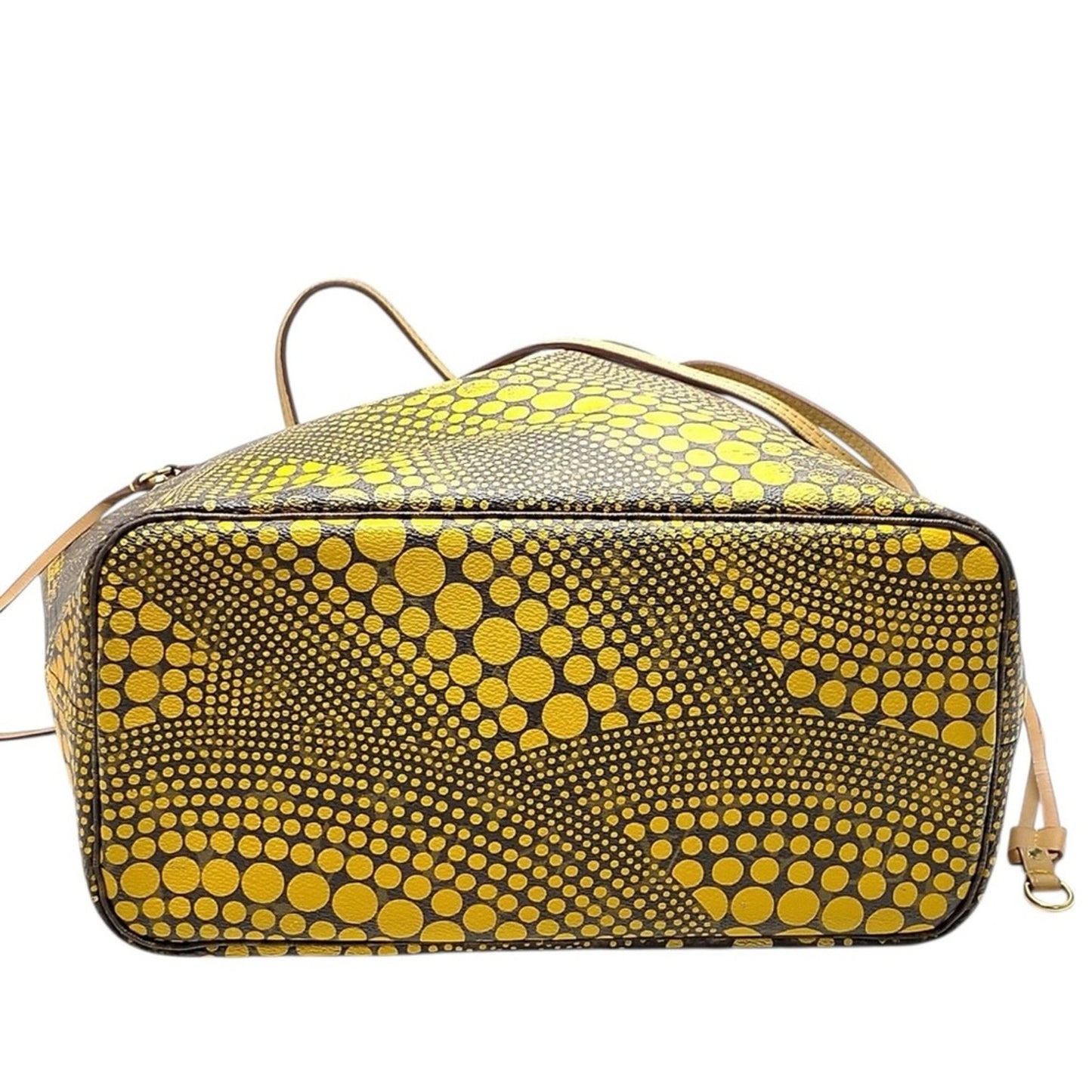 Louis Vuitton x Yayoi Kusama Limited Edition Yellow Waves Neverfull MM Tote