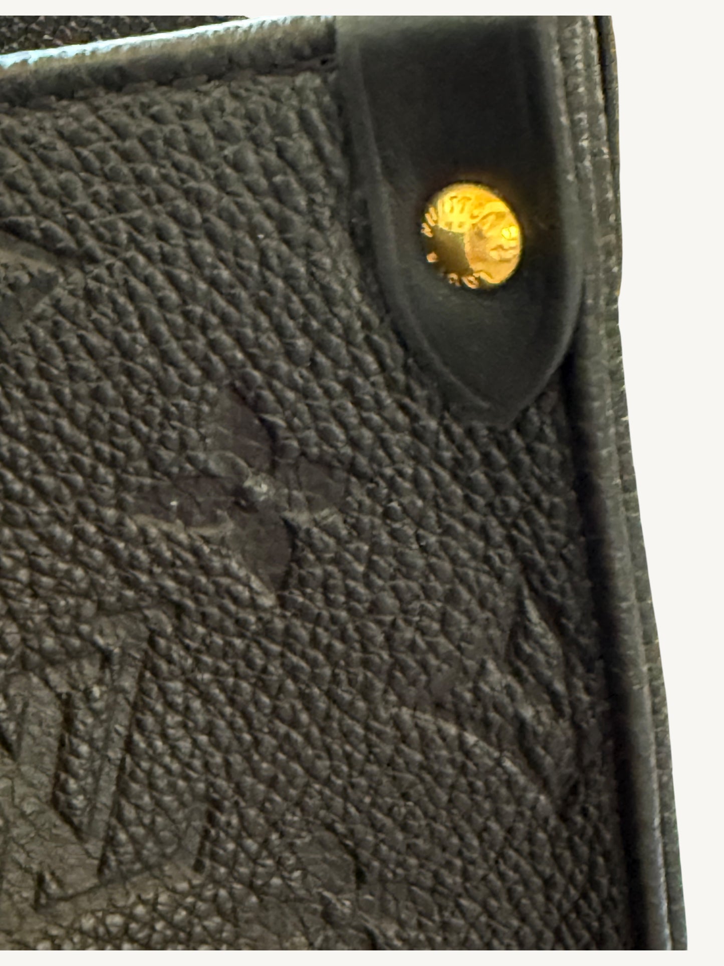 Louis Vuitton Monogram Empreinte On The Go GM — Noir — Excellent Like New