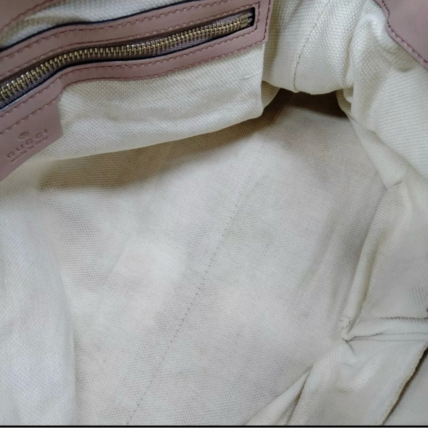 Gucci Soho Brown Patent Leather Satchel Crossbody Bag With Tassel Style 308362