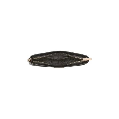 Kate Spade Black Saffiano Mini Shoulder Bag Pochette W/ Gold Chain Kenzie NWT