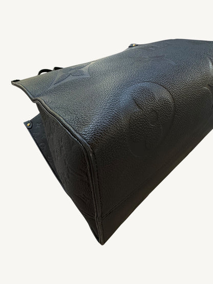 Louis Vuitton Monogram Empreinte On The Go GM — Noir — Excellent Like New