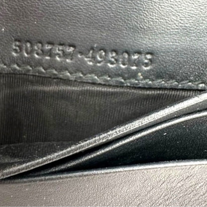 Gucci GG Supreme Bee Print Compact Bifold Wallet - Unisex