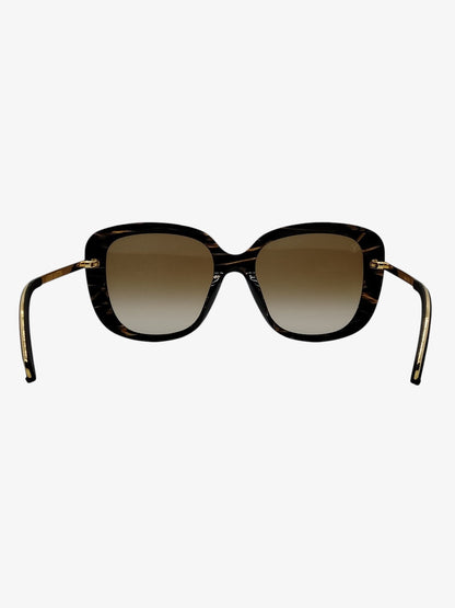 Louis Vuitton Z1127E Waimea Sunglasses — Black & Gold — Brown Gradient — Very Good Pre-Owned