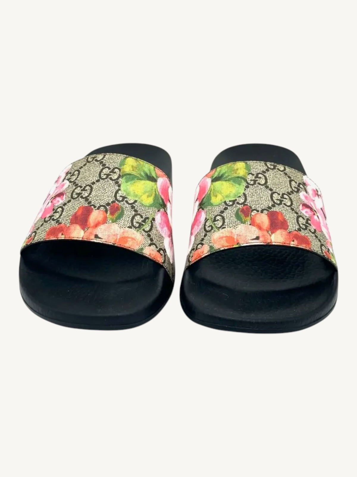 Gucci GG Blooms Pursuit Slide Sandals — Size 36 — New in Box