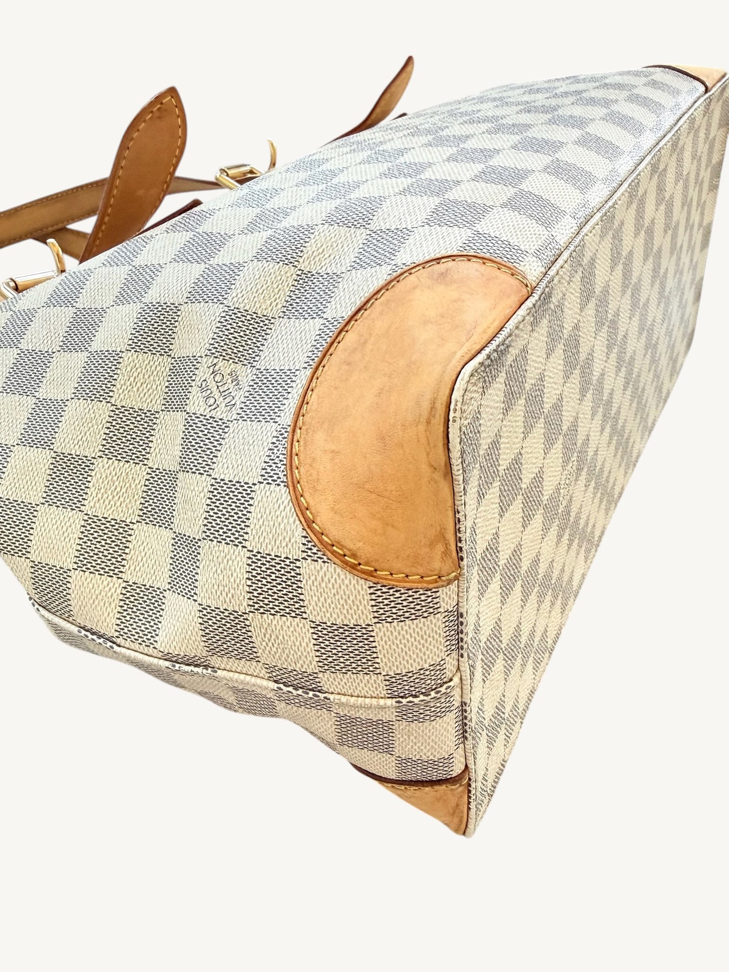 Louis Vuitton Hampstead MM — Damier Azur Shoulder Bag | Discontinued Style