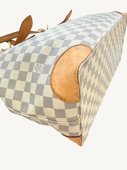 Louis Vuitton Hampstead MM — Damier Azur Shoulder Bag | Discontinued Style