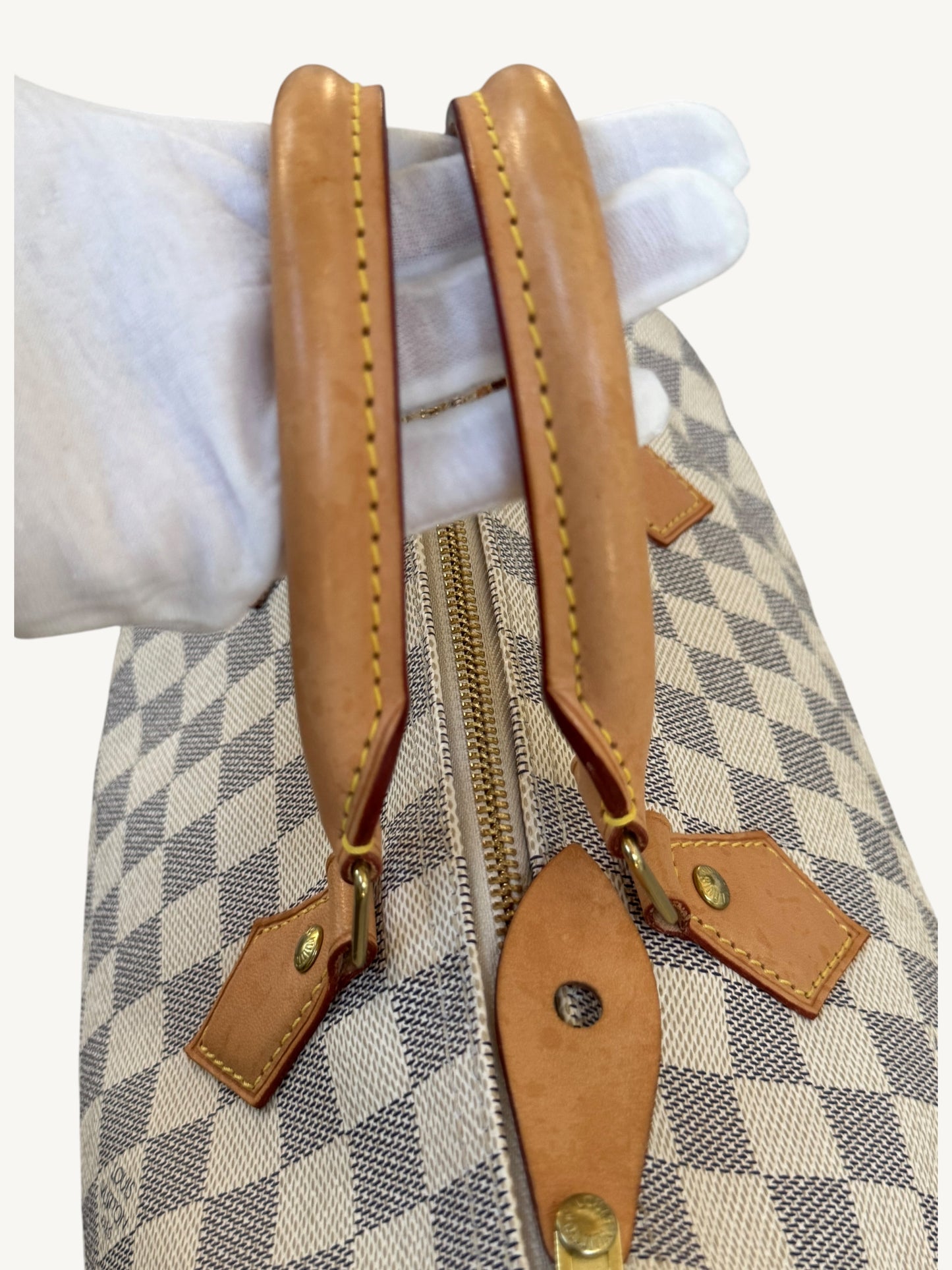 Louis Vuitton Damier Azur Speedy 30 — Excellent Pre-Owned Vintage