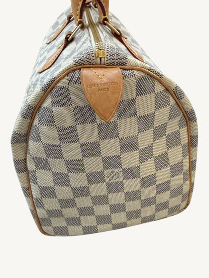 Louis Vuitton Damier Azur Speedy 30 — Excellent Pre-Owned Vintage