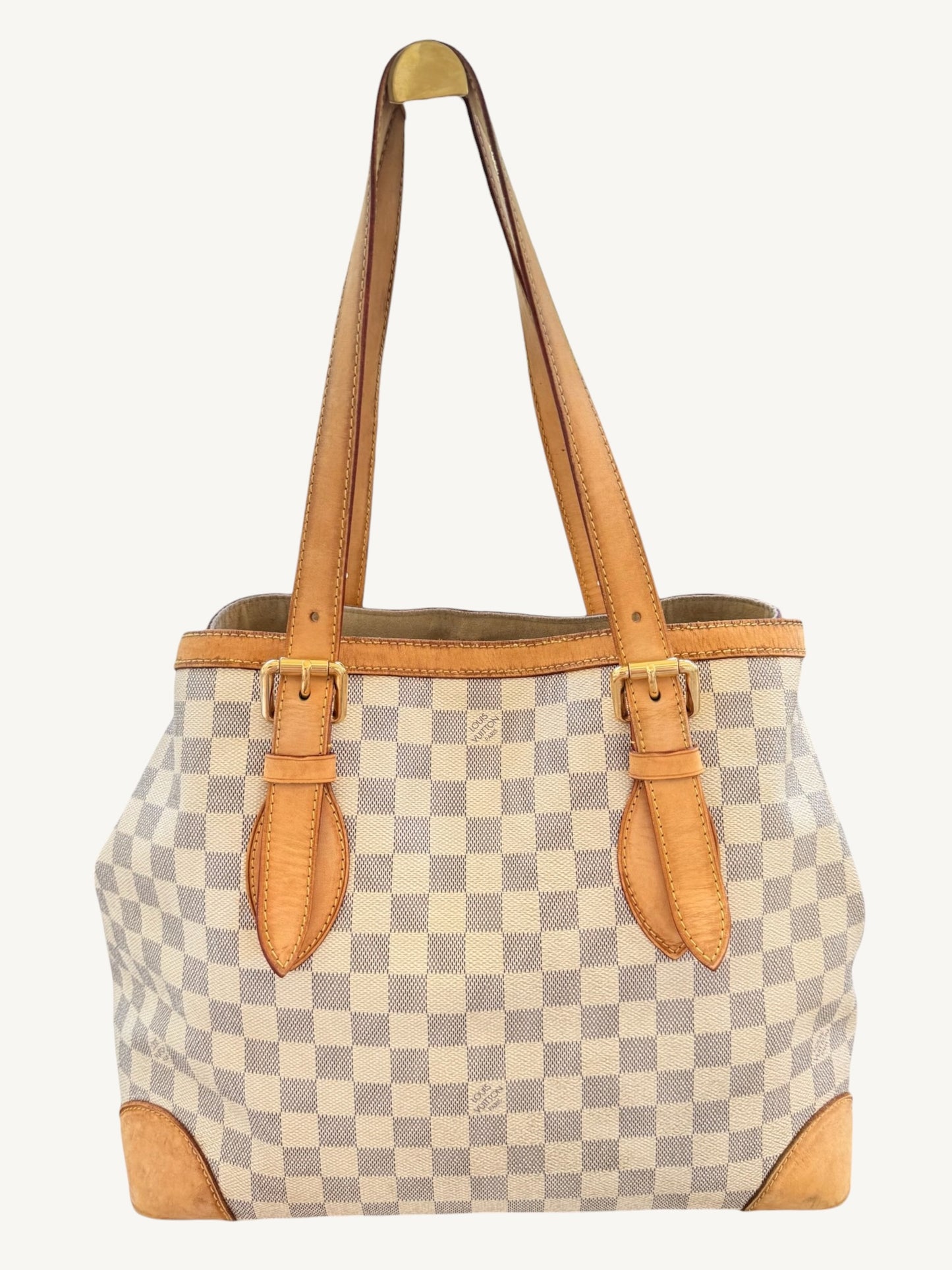 Louis Vuitton Hampstead MM — Damier Azur Shoulder Bag | Discontinued Style