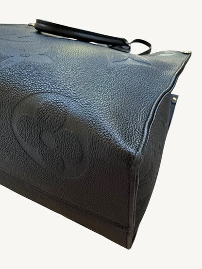 Louis Vuitton Monogram Empreinte On The Go GM — Noir — Excellent Like New