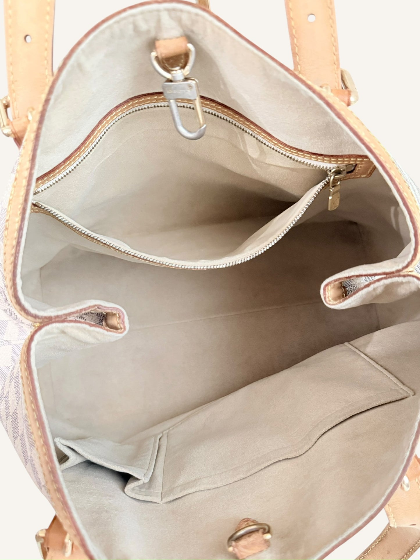Louis Vuitton Hampstead MM — Damier Azur Shoulder Bag | Discontinued Style