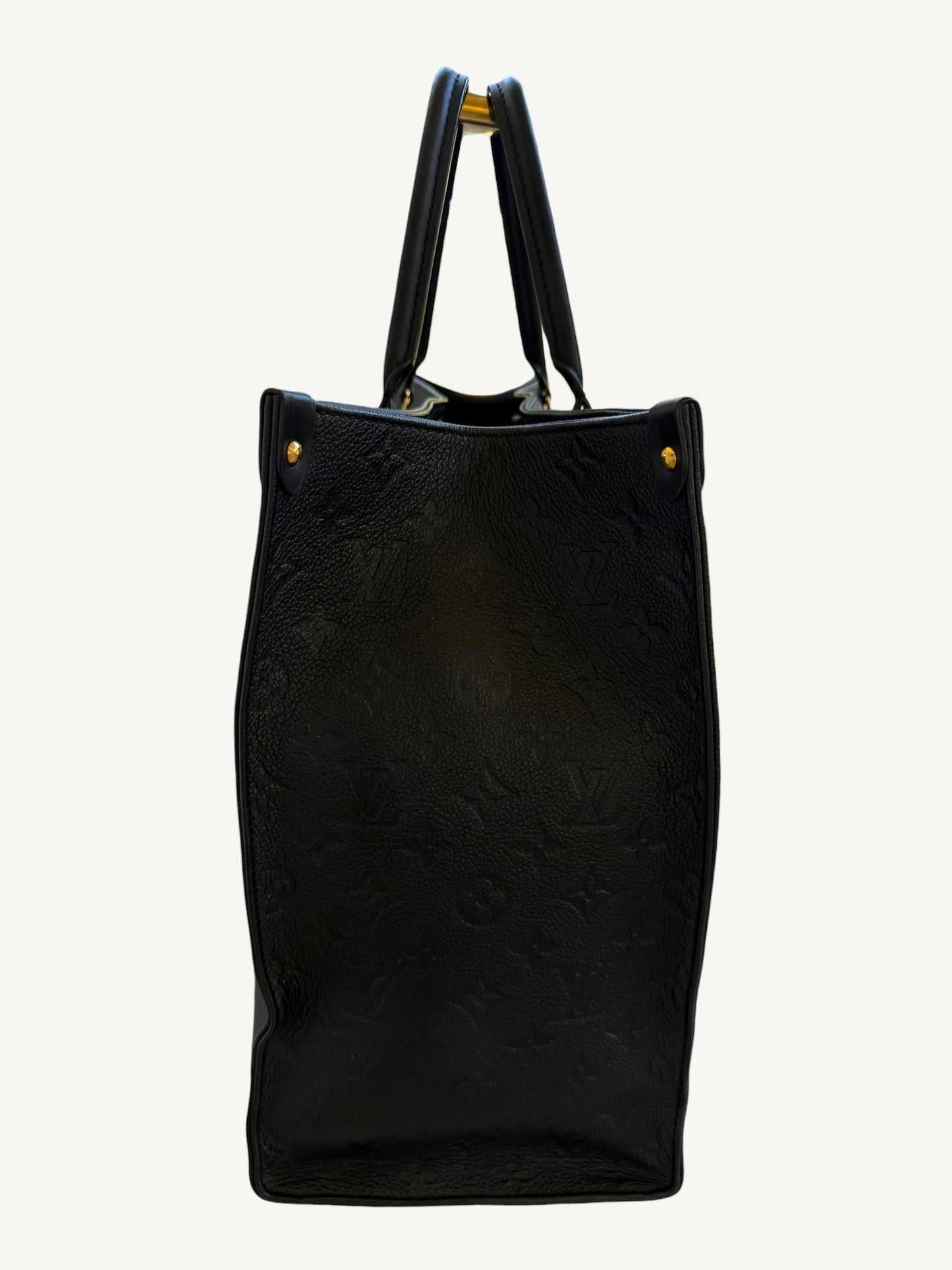Louis Vuitton Monogram Empreinte On The Go GM — Noir — Excellent Like New