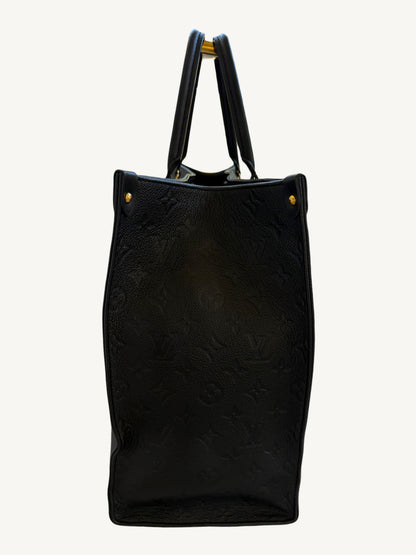 Louis Vuitton Monogram Empreinte On The Go GM — Noir — Excellent Like New