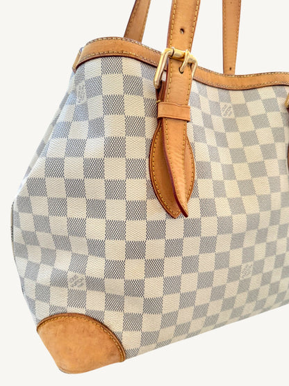 Louis Vuitton Hampstead MM — Damier Azur Shoulder Bag | Discontinued Style