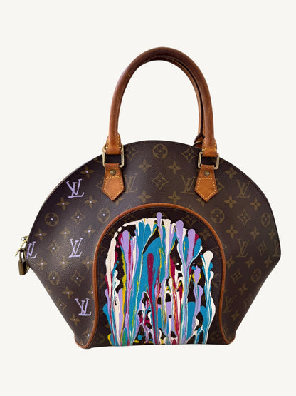 Louis Vuitton Ellipse MM date code AS0978 confirming Made in France 1998 provenance