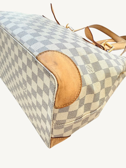Louis Vuitton Hampstead MM — Damier Azur Shoulder Bag | Discontinued Style