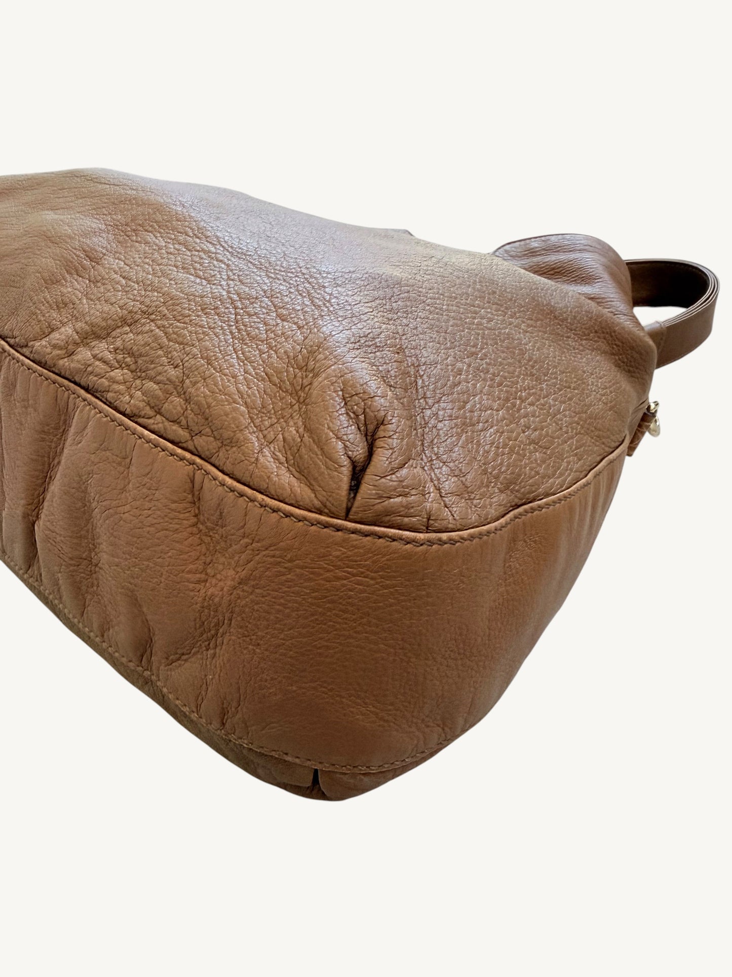 Gucci G Wave Large Hobo — interior view showing jacquard lining and zip pocket | Shimmer & Shawls