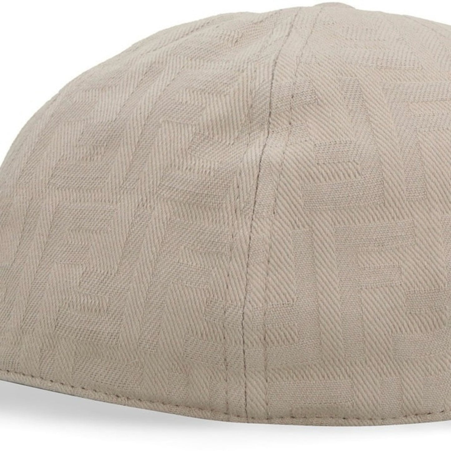 Fendi FF-Motif Cotton Baseball Cap – Beige (Unisex, Adjustable)