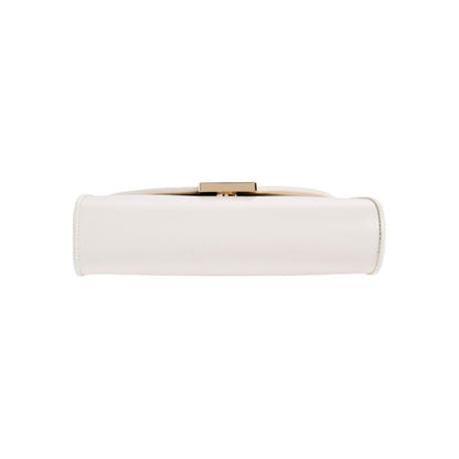 Kate Spade Beige / Off White Leather Envelope Convertible Clutch Crossbody