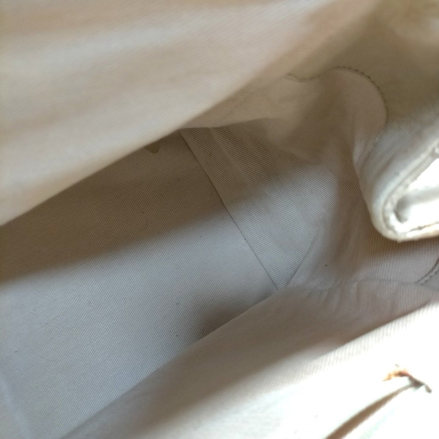 Chanel Chocolate Bar Cabas Net Beige Canvas & Quilted Leather Tote