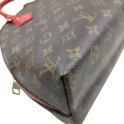 Like New Rare Louis Vuitton Alma B’N’B Monogram Cerise Red | LV Dome Satchel