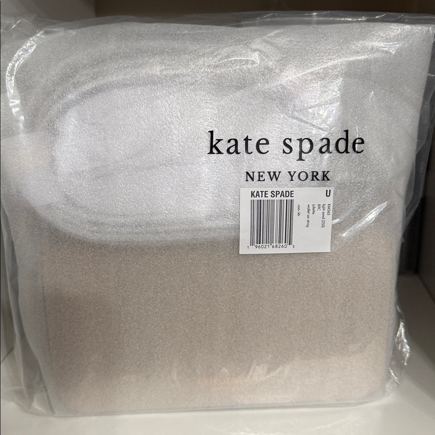 Retail Kate Spade Juliette Pebbled Leather Crossbody Bag Light Sand