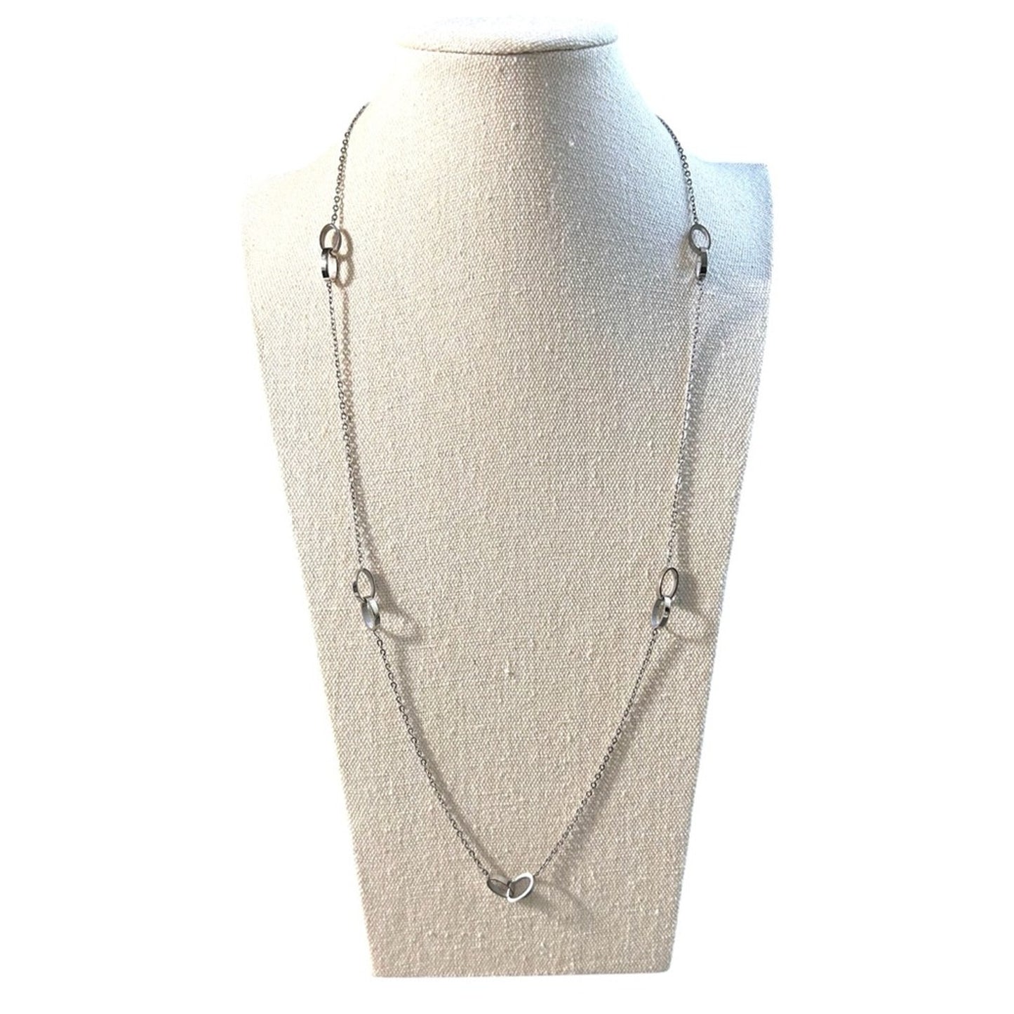 Milan Link Long Necklace – 18k PVD Gold-Plated or Stainless Steel