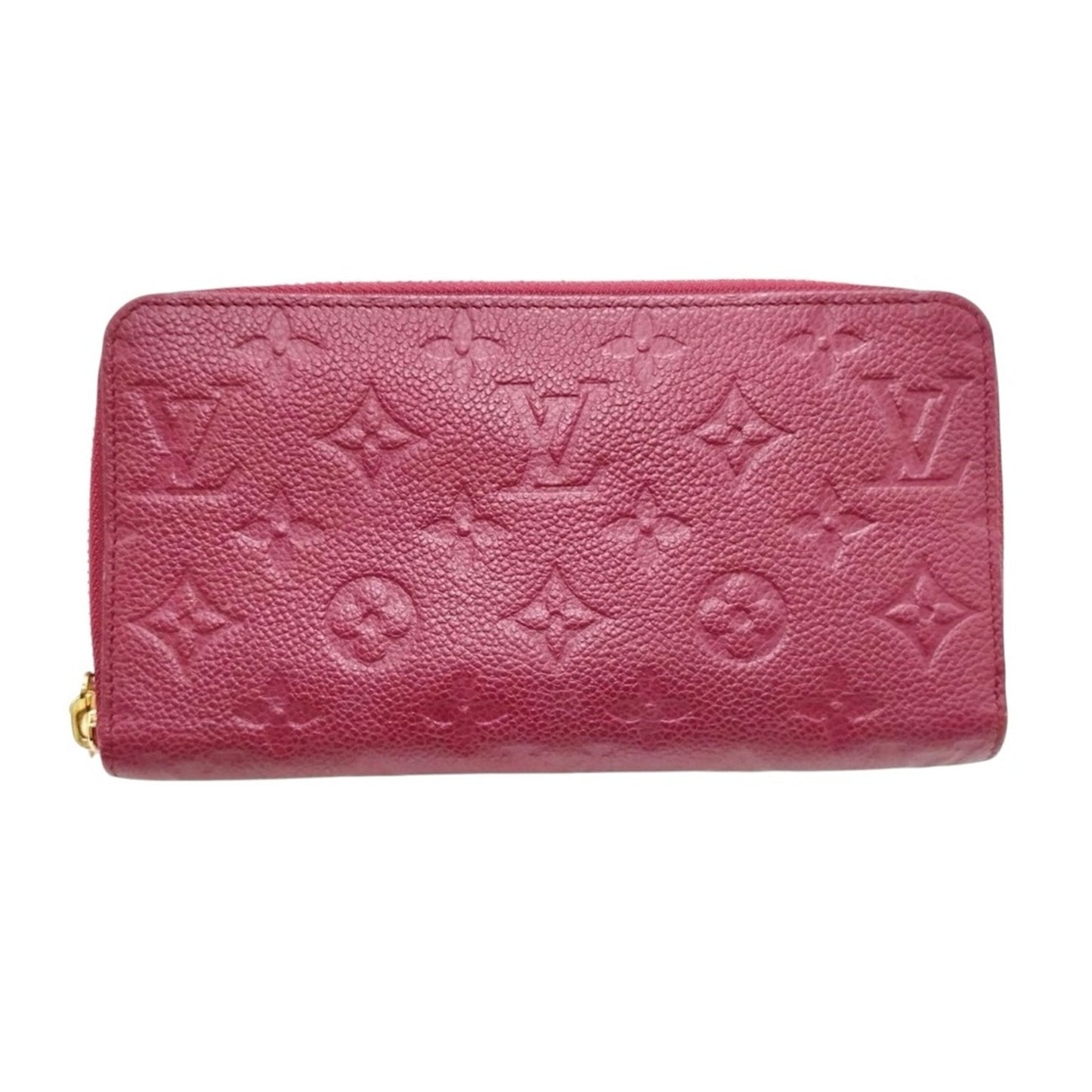 Louis Vuitton Monogram Empreinte Leather Full Zippy Wallet – Fuchsia / Purple