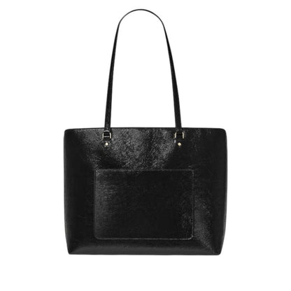 Kate Spade Bridget Black Crinkle Patent Large Tote