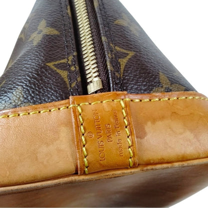 Louis Vuitton Alma PM Monogram Canvas Handbag – Made in France