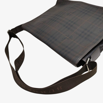 Burberry Nova Check Messenger Bag – Shadow Horse Prorsum – Vintage Crossbody Bag