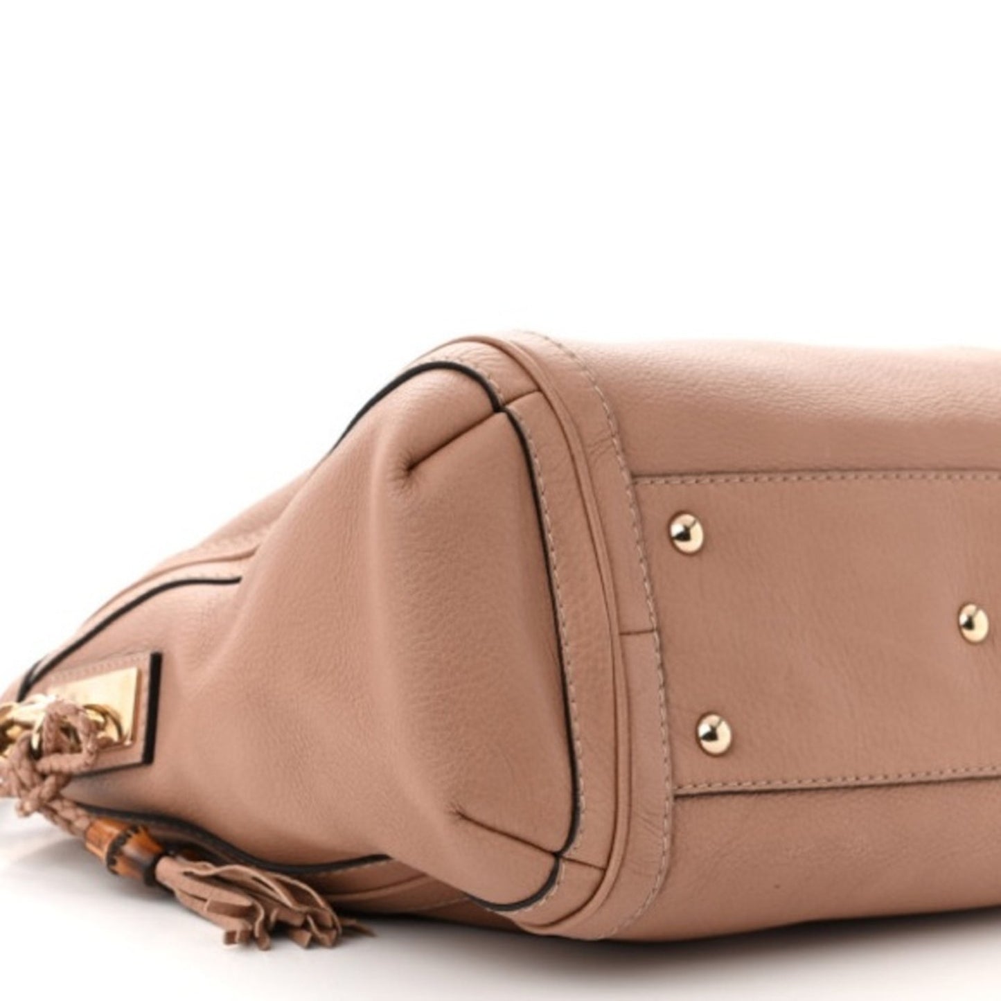 Gucci Pebbled Calfskin Medium Bella Hobo - Cuir (Tan)