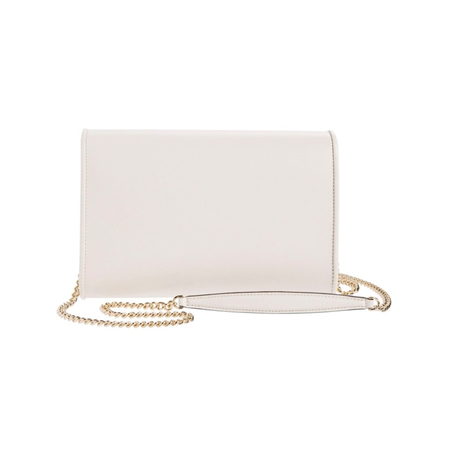 Kate Spade Beige / Off White Leather Envelope Convertible Clutch Crossbody