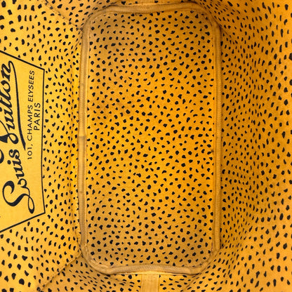 Louis Vuitton x Yayoi Kusama Limited Edition Yellow Waves Neverfull MM Tote