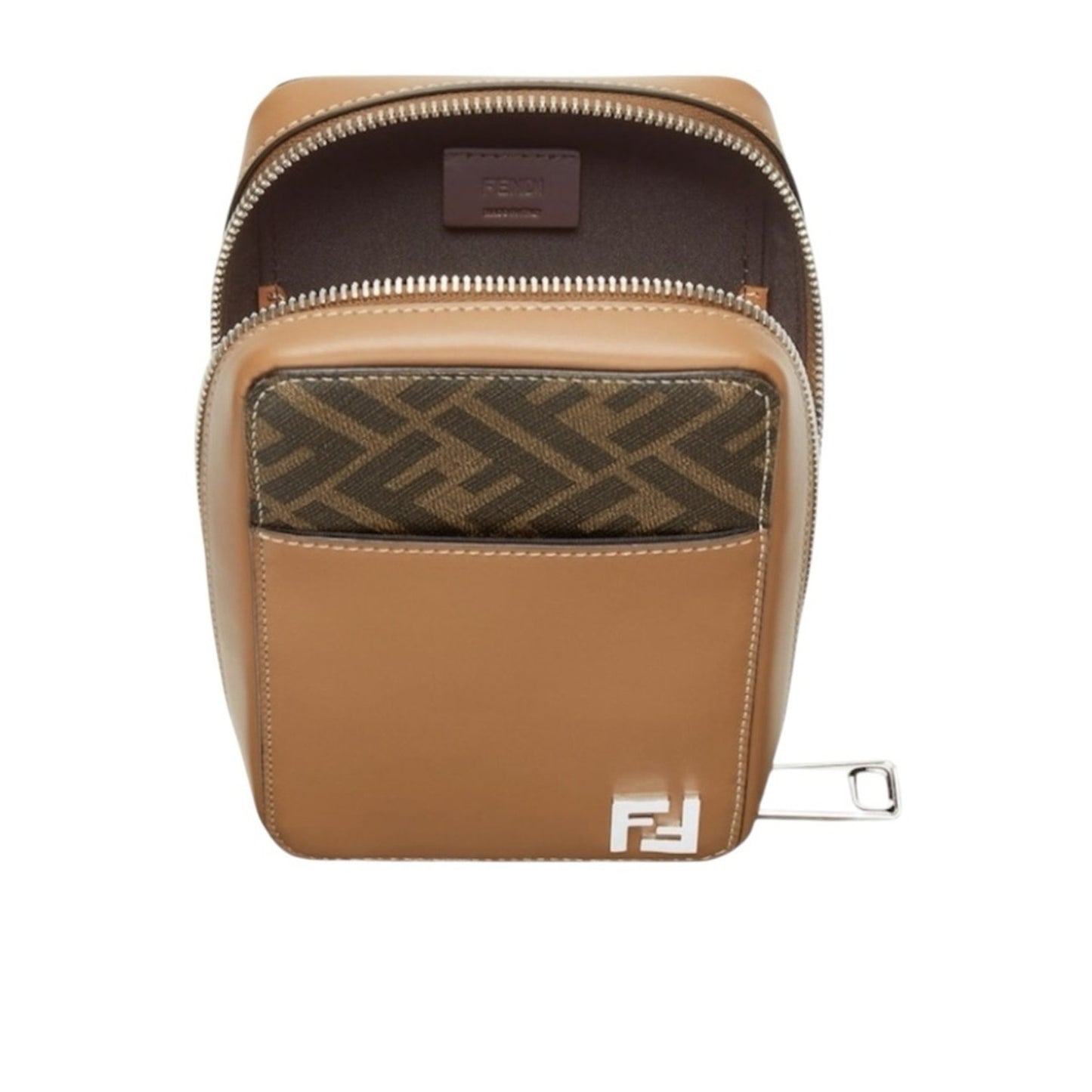 Retail $1,790 RARE NWT Fendi FF-Jacquard Leather Crossbody Bag (Unisex) W/ dust bag