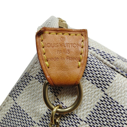 Louis Vuitton Mini Pochette Accessories Damier Azur N58010 Chain Pouch France
