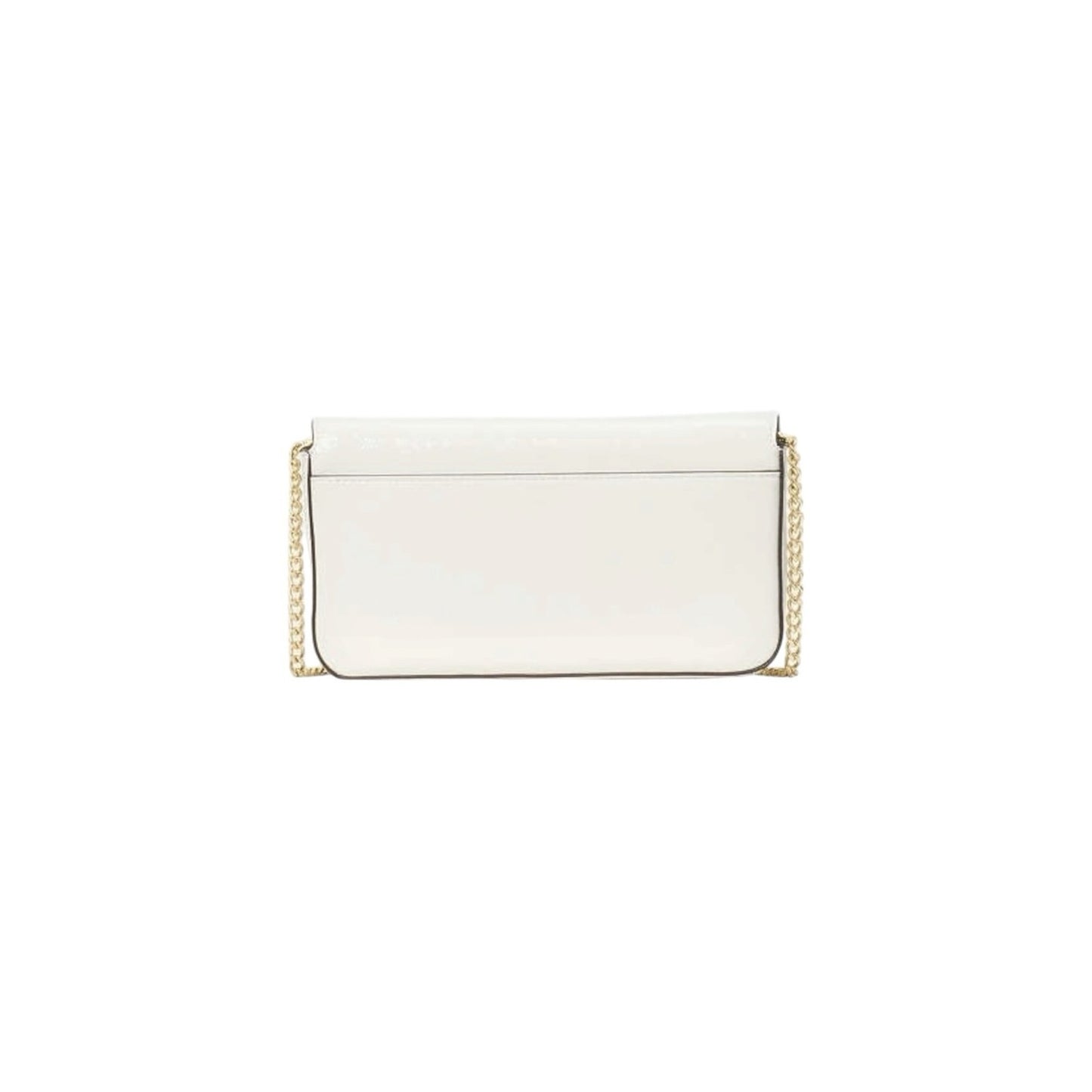 Kate Spade Bridget Cream and Gold Crinkle Patent Crossbody Meringue NWT