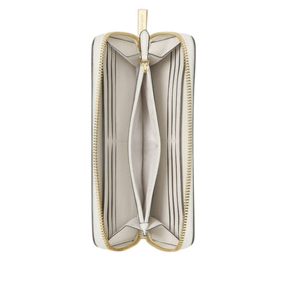 Kate Spade Cream Bridget Crinkle Patent Large Continental Wallet