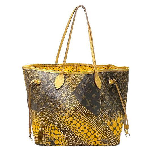 Louis Vuitton x Yayoi Kusama Limited Edition Yellow Waves Neverfull MM Tote
