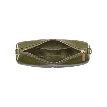 Kate Spade Green Pebbled Leather 2 Way Crossbody Bag & Zip Pouch NWT